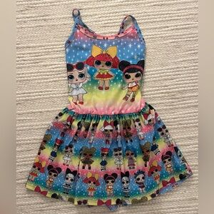 LOL Girls Dress LOL Doll Dress - Size 4 years